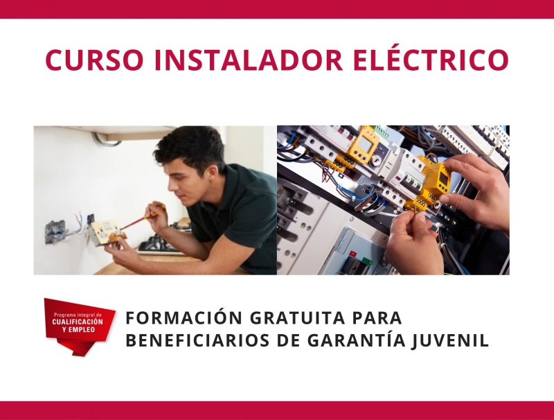 Garantía Juvenil: curso de instalador eléctrico