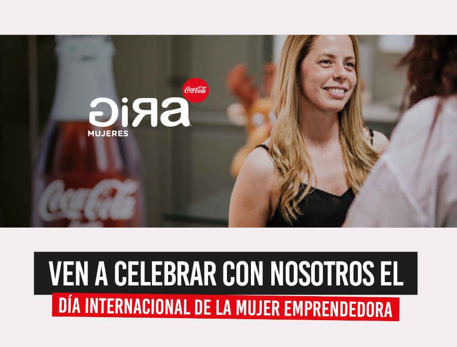 Aperitivo con Coca-Cola para emprendedoras