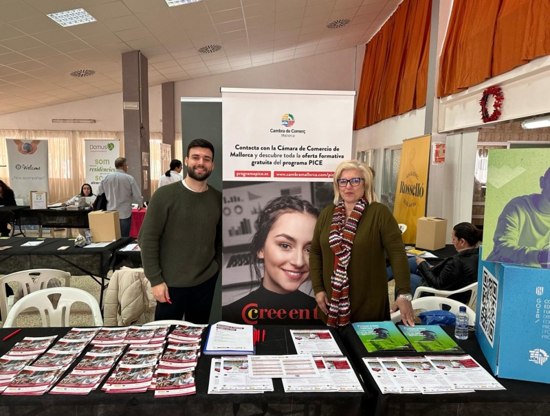 Cambra Mallorca participa en la II Fira d'Ocupació del Pla de Mallorca