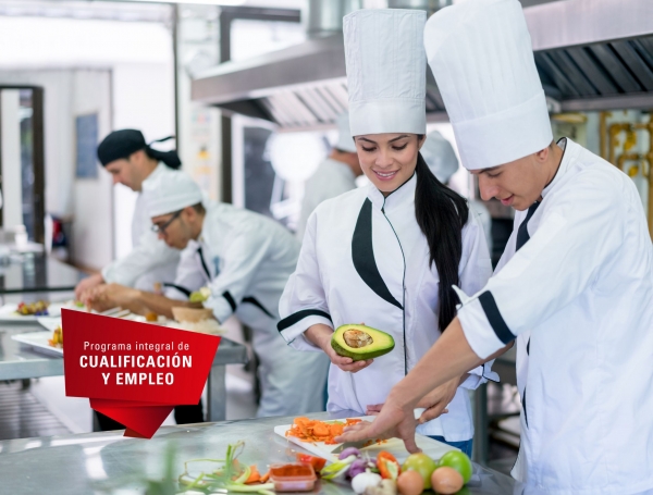 Garantía juvenil: curso de ayudante de cocina