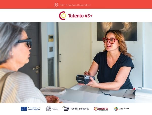 TALENTO 45+: curso de ventas, atención al cliente y gestión de quejas