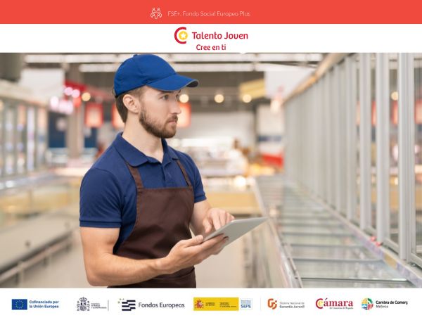 Garantía Juvenil: reposición de mercancías en comercios