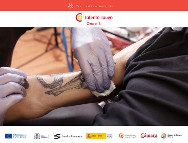 Garantía Juvenil: formació higienicosanitària per a tatuatge i pírcing
