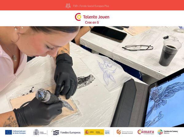 Garantía Juvenil: Curso de iniciación al tatuaje